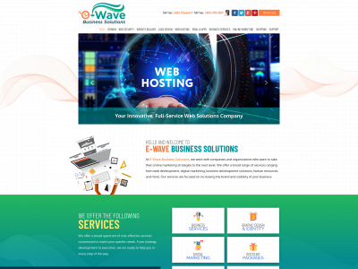 ewavebusinesssolutions.com snapshot
