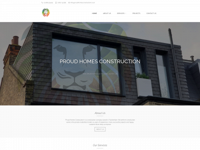 proudhomesconstruction.co.uk snapshot