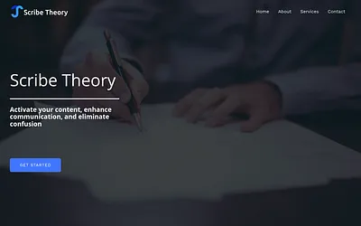 scribe-theory.com snapshot