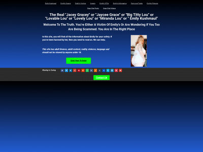 jaceygracey.net snapshot