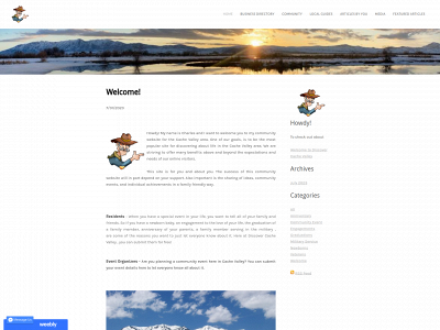 discovercachevalley.weebly.com snapshot