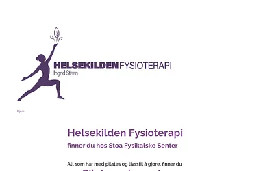 helsekildenfysioterapi.no snapshot