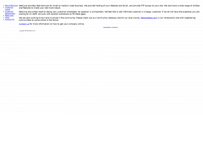 netcove.net snapshot