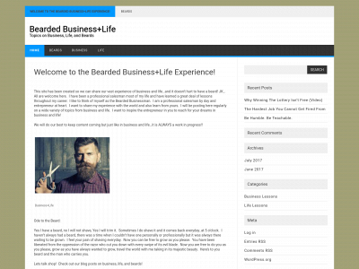 beardedbusinesslife.com snapshot