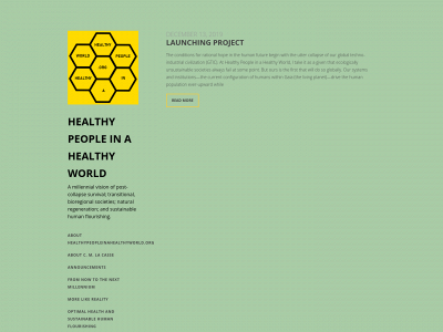 healthypeopleinahealthyworld.org snapshot
