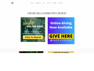 www.chumucklacommunitychurch.org snapshot