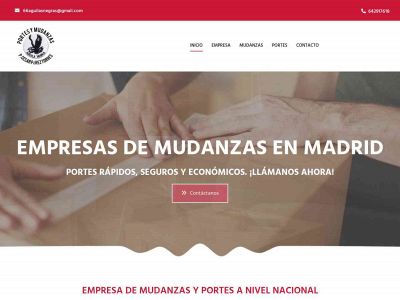 mudanzasaguilasnegras.es snapshot