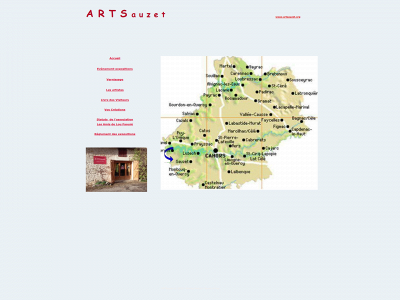 artsauzet.org snapshot