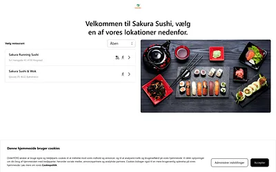 sakurasushi.dk snapshot