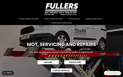 fullers-mot.co.uk snapshot