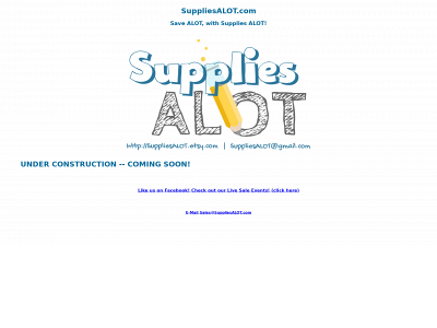suppliesalot.com snapshot