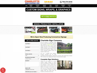 charlottesigncompany.pro snapshot