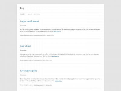 essj.dk snapshot