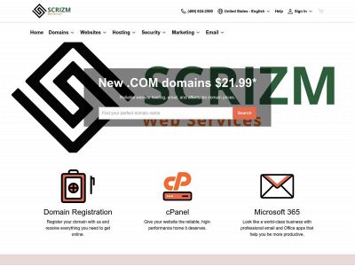 www.scrizm.com snapshot