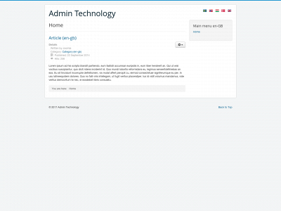 admintechnology.nu snapshot
