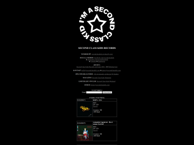 secondclasskids.com snapshot
