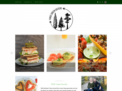 threegreensisters.com snapshot