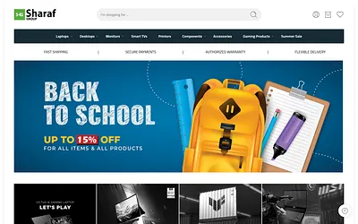 sharaf-group.com snapshot