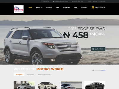 doncars.ng snapshot