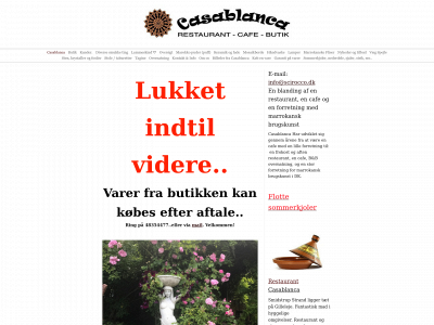 casablanca-cafe.dk snapshot