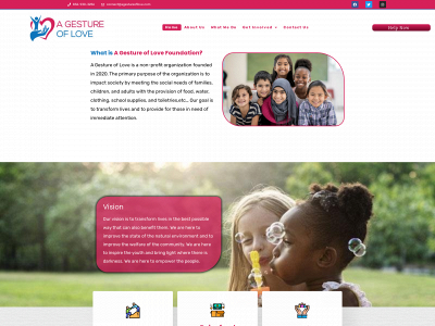 agestureoflove.com snapshot