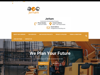 jerhamcontracting.com snapshot