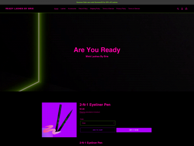 readylashesbybrie.com snapshot