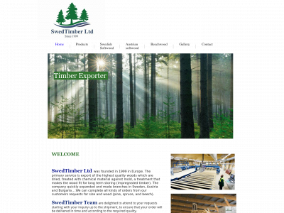 swedtimber.se snapshot