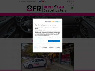rentacarcastelldefels.com snapshot