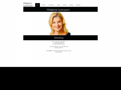 malenaivarsson.se snapshot