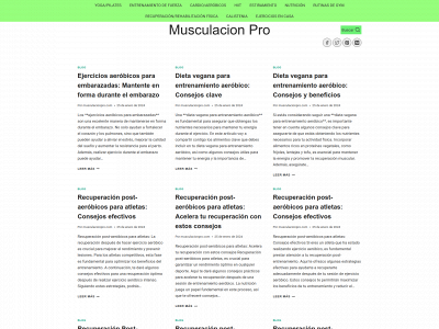 musculacionpro.com snapshot