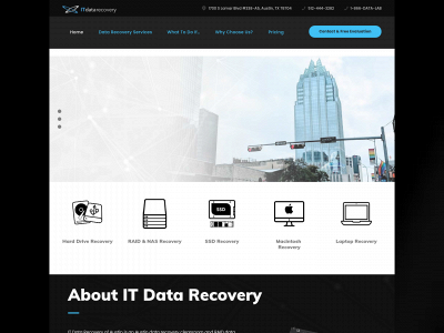 itdatarecovery.com snapshot