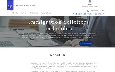 aja-solicitors.co.uk snapshot