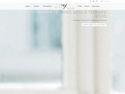 maryjamesministries.org snapshot