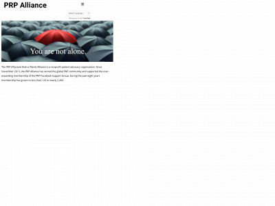 prpalliance.org snapshot
