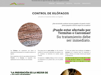 www.nomastermitas.es snapshot