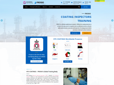 frosiotraining.com snapshot