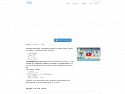 arsccomlearning.in snapshot