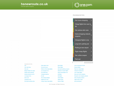 hsnewroute.co.uk snapshot