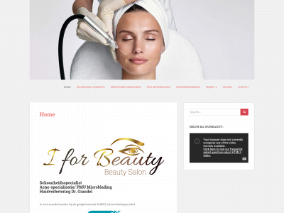 iforbeauty.nl snapshot