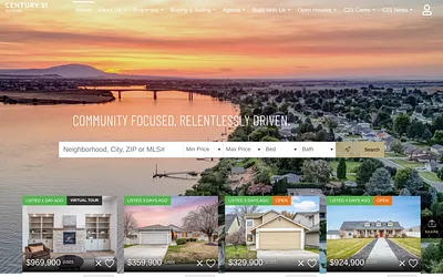tricities.sites.c21.homes snapshot