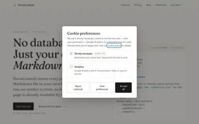 docucommit.se snapshot