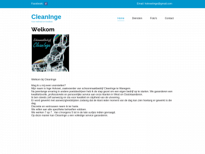 cleaninge.be snapshot