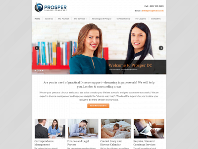 prosperdivorceconcierge.com snapshot