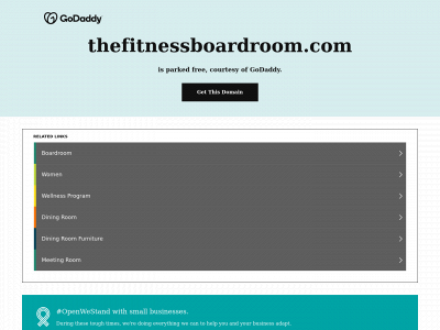 thefitnessboardroom.com snapshot