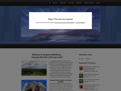 iempoweredhealing.com snapshot