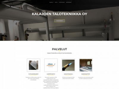 kalajoentalotekniikka.fi snapshot