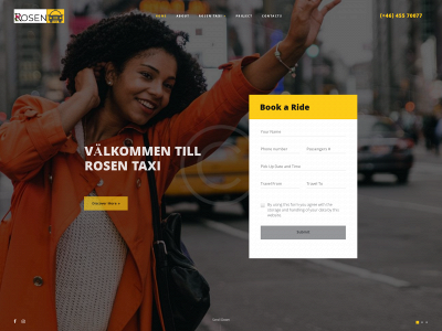 rosentaxi.se snapshot