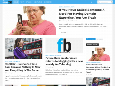 thefuturebuzz.com snapshot