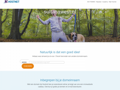 sultanawest.nl snapshot